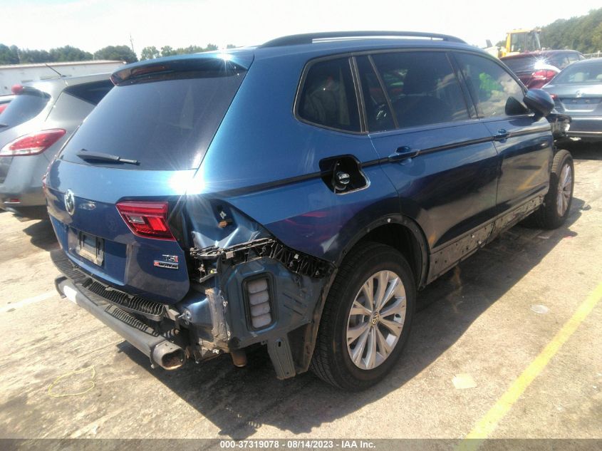 2018 VOLKSWAGEN TIGUAN S - 3VV0B7AX5JM015477