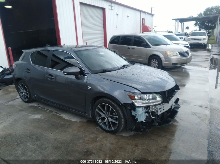 JTHKD5BH8H2294257 LEXUS CT CT 200H F SPORT 2017