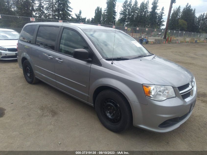 2016 DODGE GRAND CARAVAN SE - 2C4RDGBG0GR335662