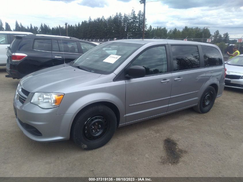 2016 DODGE GRAND CARAVAN SE - 2C4RDGBG0GR335662