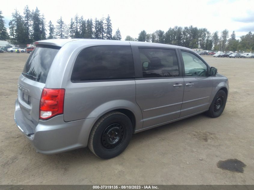 2016 DODGE GRAND CARAVAN SE - 2C4RDGBG0GR335662