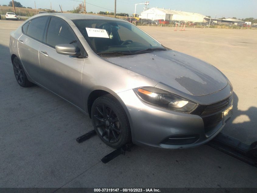 2016 DODGE DART SE - 1C3CDFAA5GD555853
