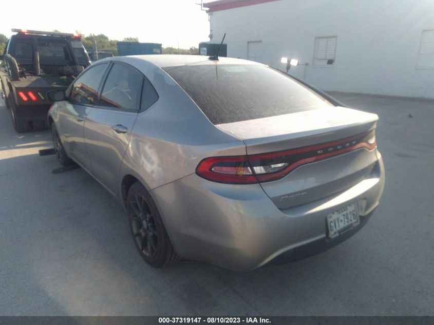 2016 DODGE DART SE - 1C3CDFAA5GD555853