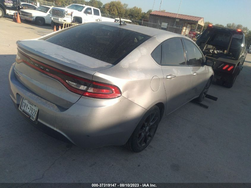2016 DODGE DART SE - 1C3CDFAA5GD555853