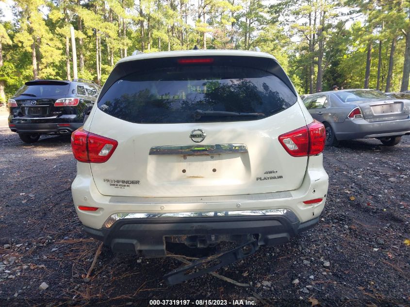2017 NISSAN PATHFINDER S/SV/SL/PLATINUM - 5N1DR2MM1HC636867