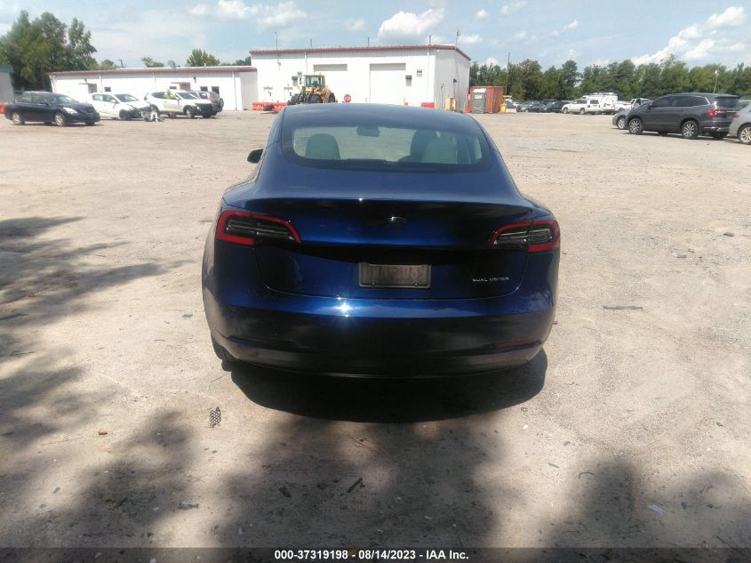 2020 TESLA MODEL 3 LONG RANGE - 5YJ3E1EB2LF601186