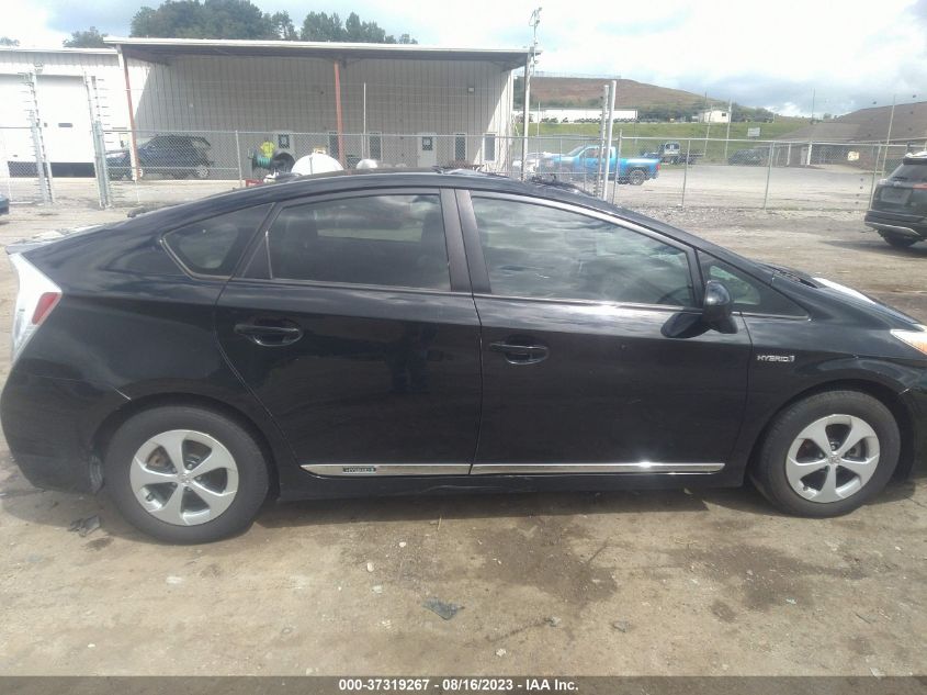 2013 TOYOTA PRIUS ONE/TWO/THREE/FOUR/FIVE - JTDKN3DU8D5603814