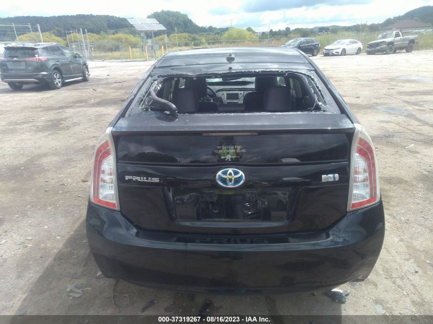 2013 TOYOTA PRIUS ONE/TWO/THREE/FOUR/FIVE - JTDKN3DU8D5603814