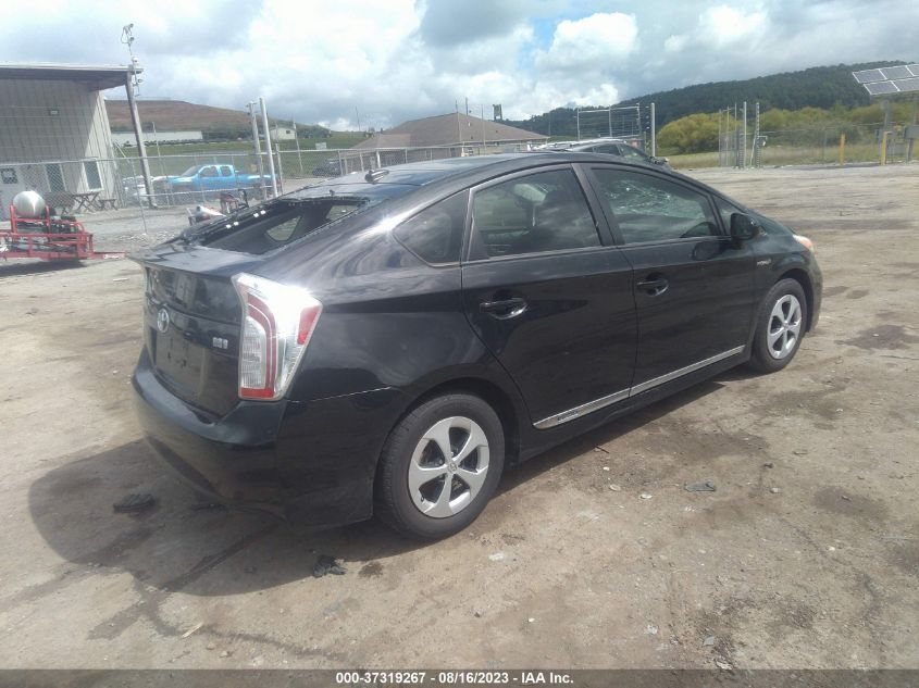 2013 TOYOTA PRIUS ONE/TWO/THREE/FOUR/FIVE - JTDKN3DU8D5603814