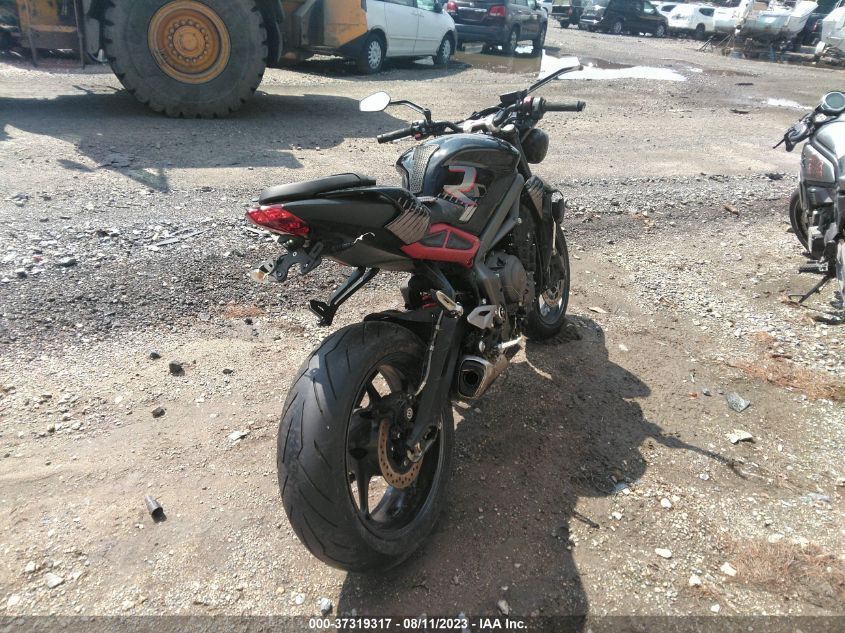2022 TRIUMPH MOTORCYCLE STREET TRIPLE R SMTA534D8NTAW2521