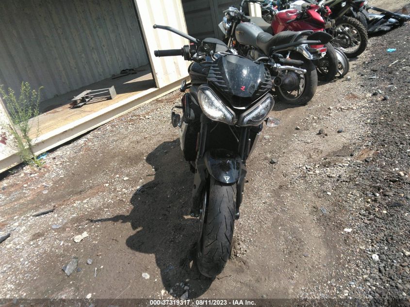 2022 TRIUMPH MOTORCYCLE STREET TRIPLE R SMTA534D8NTAW2521