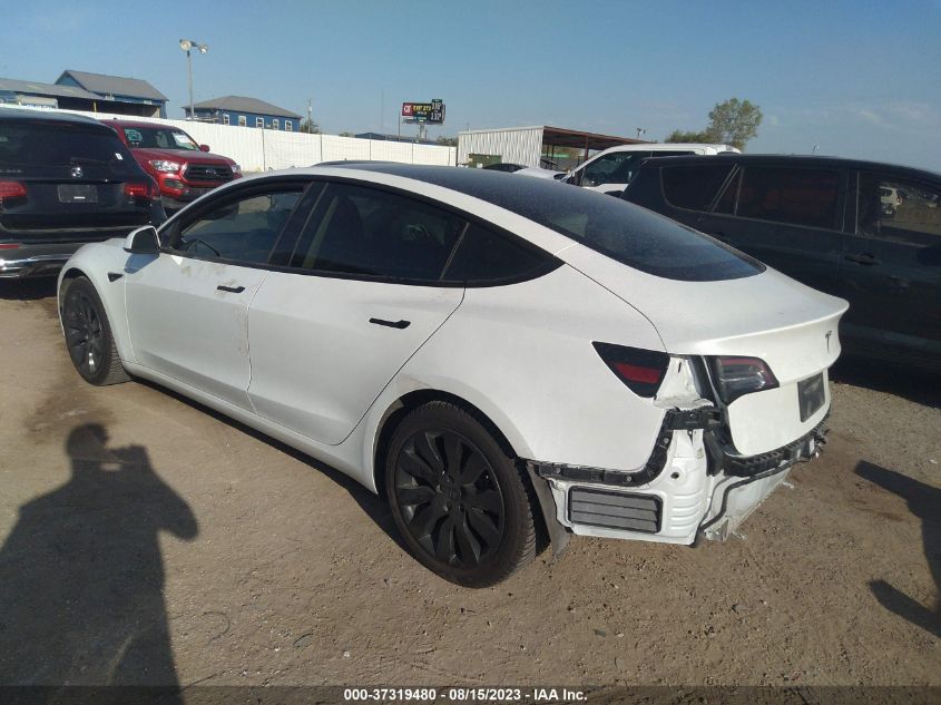 2021 TESLA MODEL 3 STANDARD RANGE PLUS - 5YJ3E1EA6MF851541