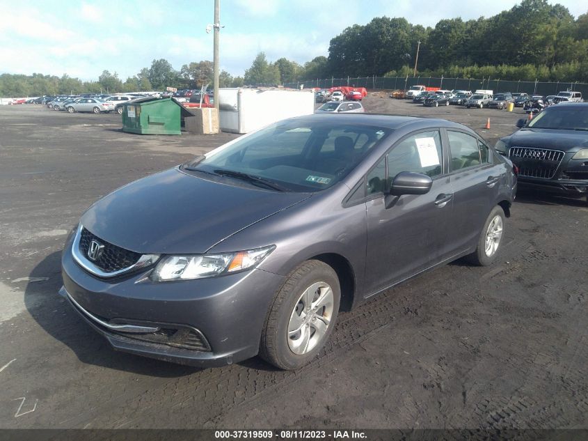 2015 HONDA CIVIC SEDAN LX - 19XFB2F55FE708098