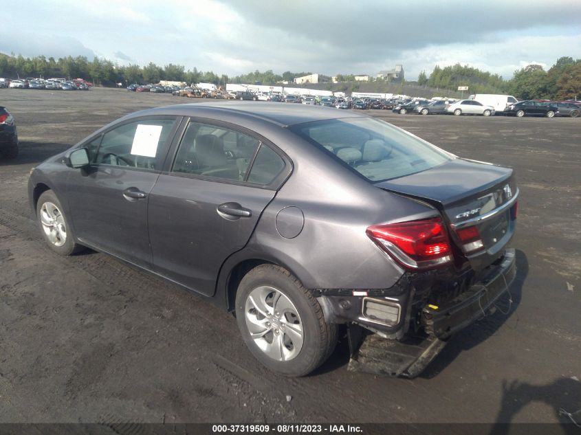 2015 HONDA CIVIC SEDAN LX - 19XFB2F55FE708098