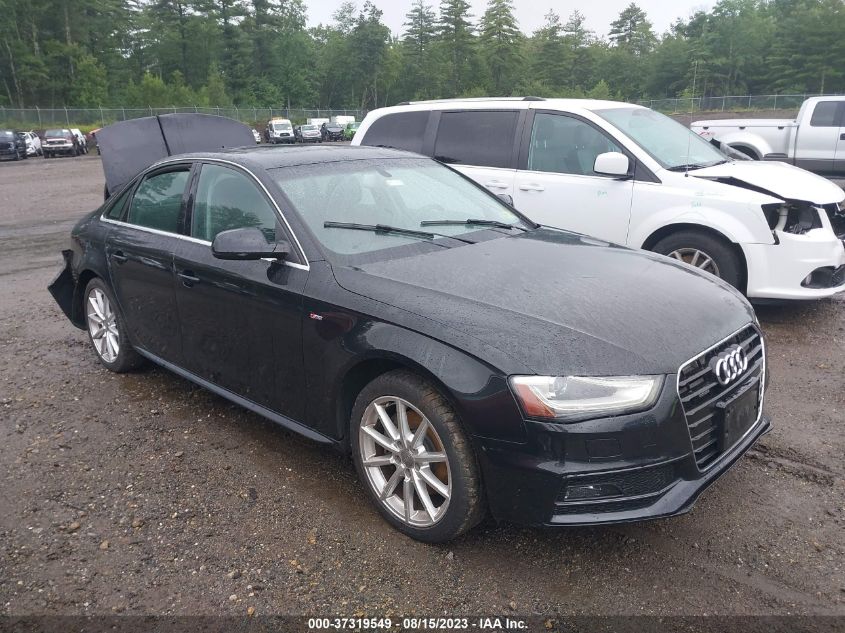 2014 AUDI A4 PREMIUM PLUS - WAUFFAFL1EN004422