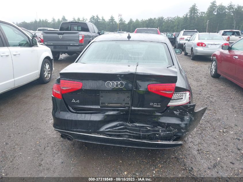 2014 AUDI A4 PREMIUM PLUS - WAUFFAFL1EN004422