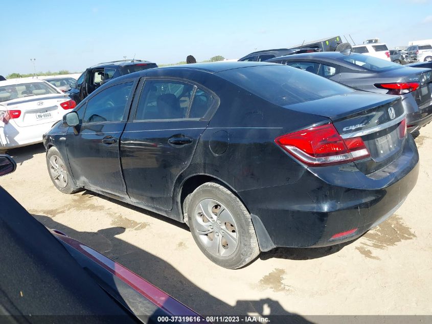 2013 HONDA CIVIC SDN LX - 2HGFB2F57DH575086