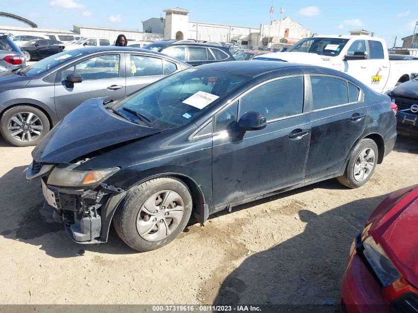 2013 HONDA CIVIC SDN LX - 2HGFB2F57DH575086