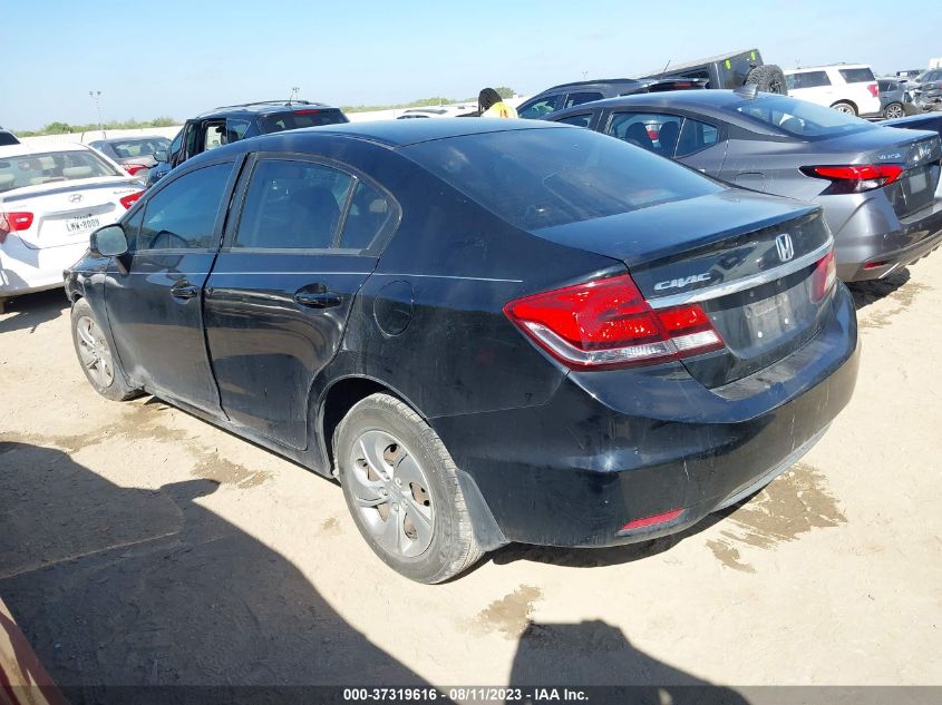 2013 HONDA CIVIC SDN LX - 2HGFB2F57DH575086