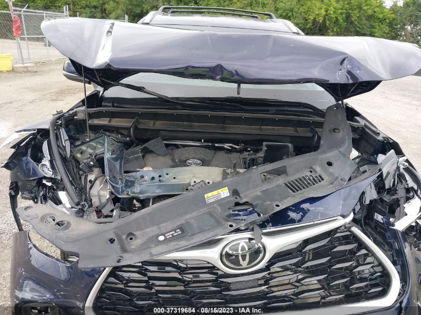 2022 TOYOTA HIGHLANDER XLE - 5TDGZRBH6NS184263