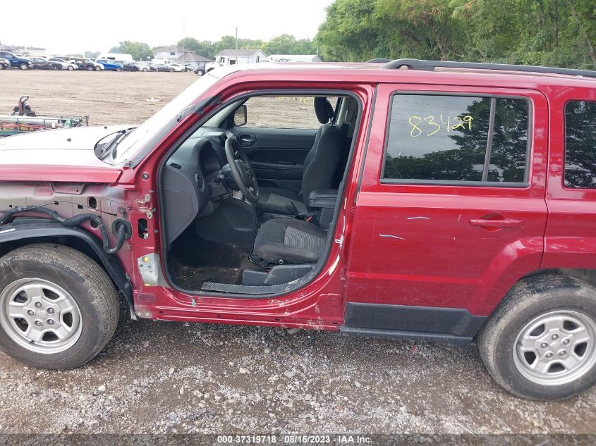 2015 JEEP PATRIOT SPORT - 1C4NJRBB8FD147805