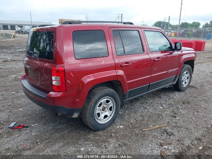 2015 JEEP PATRIOT SPORT - 1C4NJRBB8FD147805