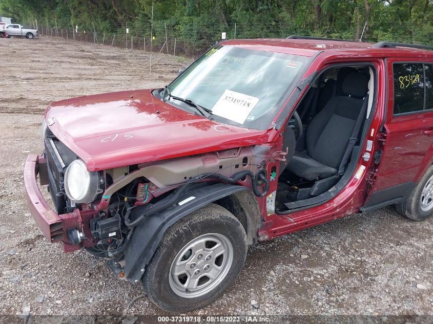 2015 JEEP PATRIOT SPORT - 1C4NJRBB8FD147805