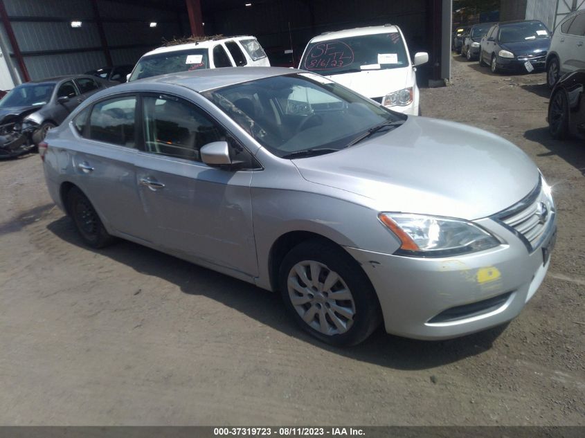 2014 NISSAN SENTRA S - 3N1AB7AP5EY216672