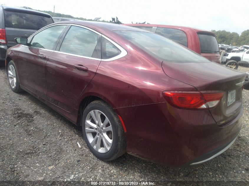 2016 CHRYSLER 200 LIMITED - 1C3CCCABXGN181406