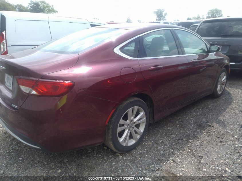 2016 CHRYSLER 200 LIMITED - 1C3CCCABXGN181406