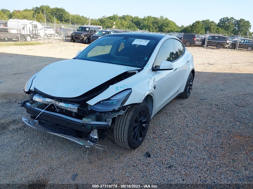 VIN 7SAYGDEE8PF693649 2023 TESLA MODEL Y LONG RANGE
