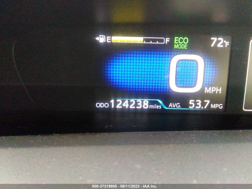 2016 TOYOTA PRIUS - JTDKARFU7G3504946
