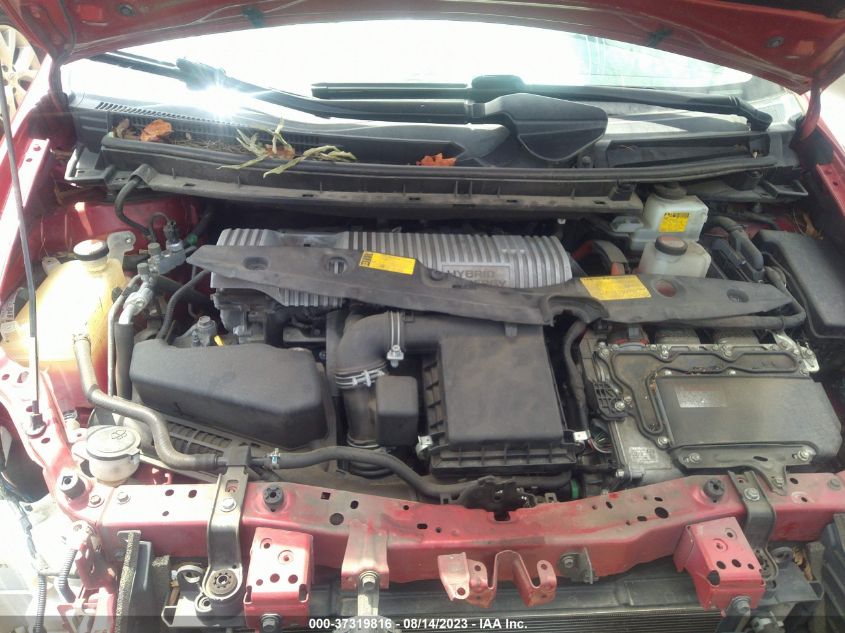2014 TOYOTA PRIUS FOUR/FIVE/THREE/ONE/TWO - JTDKN3DU7E0371995