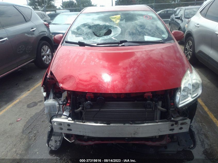 2014 TOYOTA PRIUS FOUR/FIVE/THREE/ONE/TWO - JTDKN3DU7E0371995