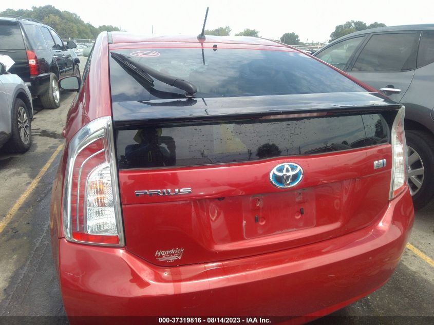 2014 TOYOTA PRIUS FOUR/FIVE/THREE/ONE/TWO - JTDKN3DU7E0371995