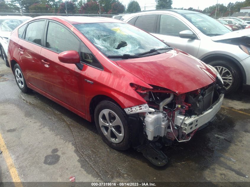 2014 TOYOTA PRIUS FOUR/FIVE/THREE/ONE/TWO - JTDKN3DU7E0371995