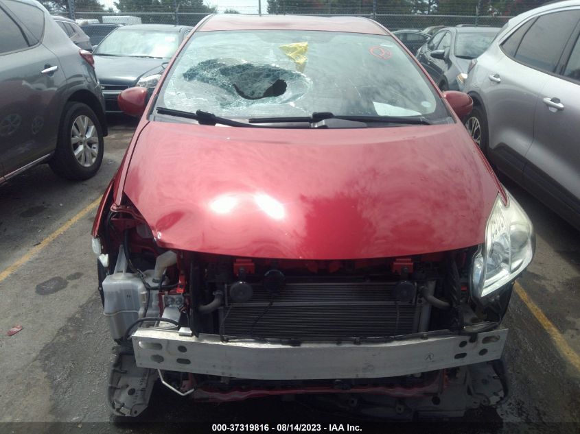 2014 TOYOTA PRIUS FOUR/FIVE/THREE/ONE/TWO - JTDKN3DU7E0371995