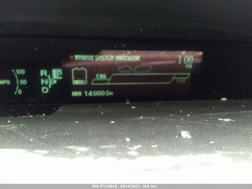 2014 TOYOTA PRIUS FOUR/FIVE/THREE/ONE/TWO - JTDKN3DU7E0371995