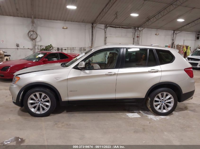 2013 BMW X3 XDRIVE28I - 5UXWX9C5XD0A17042