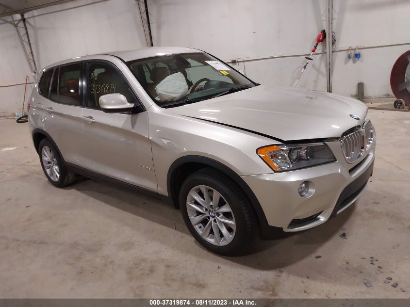 2013 BMW X3 XDRIVE28I - 5UXWX9C5XD0A17042