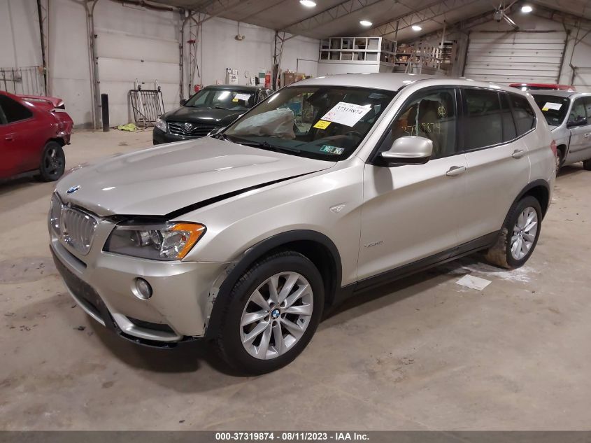 2013 BMW X3 XDRIVE28I - 5UXWX9C5XD0A17042