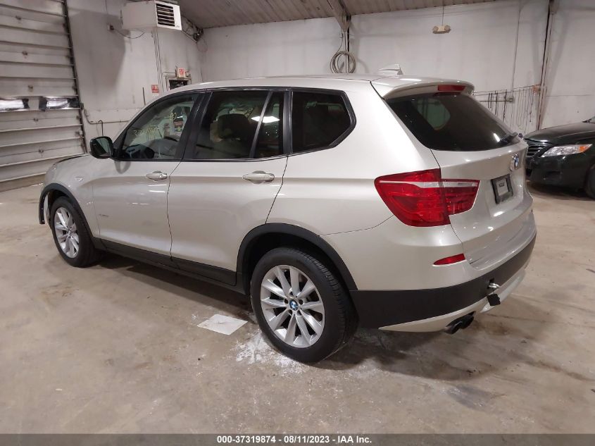 2013 BMW X3 XDRIVE28I - 5UXWX9C5XD0A17042