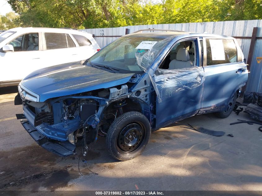 2020 SUBARU FORESTER PREMIUM - JF2SKAGCXLH458256