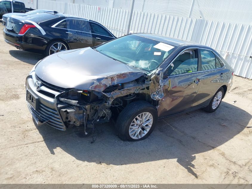 2016 TOYOTA CAMRY XLE/SE/LE/XSE - 4T4BF1FK0GR529166