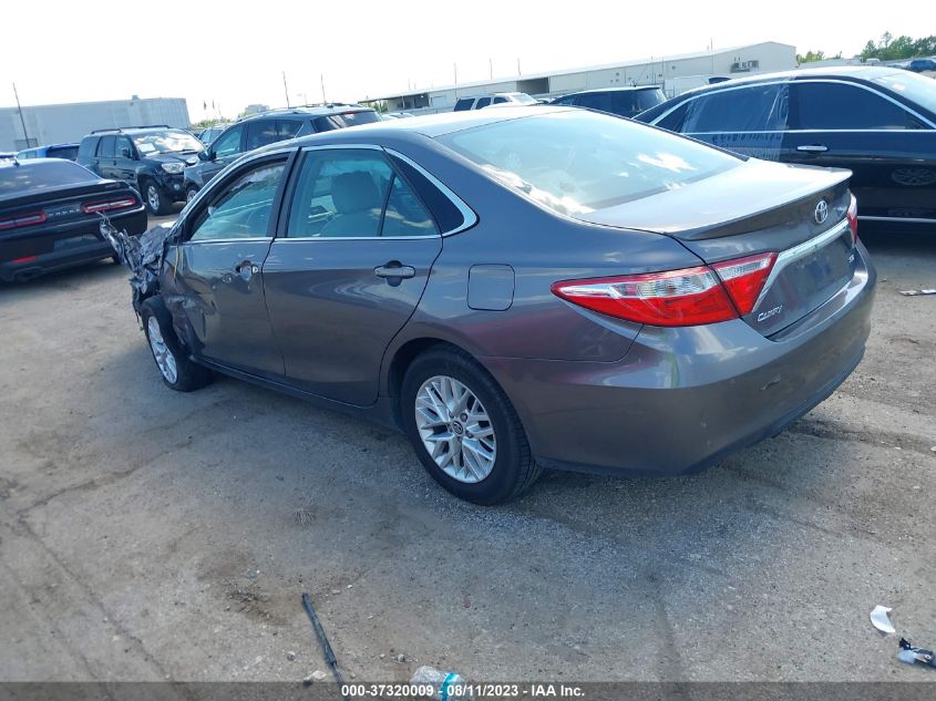 2016 TOYOTA CAMRY XLE/SE/LE/XSE - 4T4BF1FK0GR529166