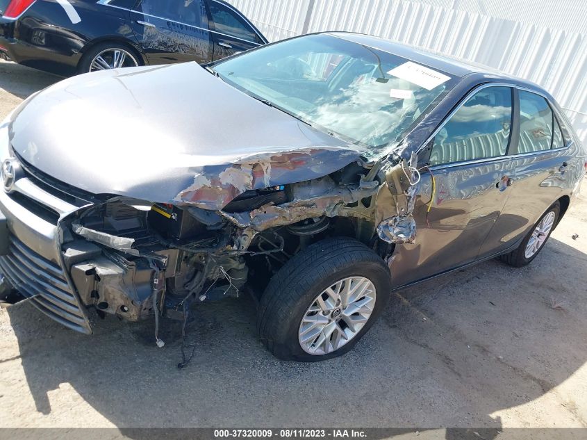 2016 TOYOTA CAMRY XLE/SE/LE/XSE - 4T4BF1FK0GR529166
