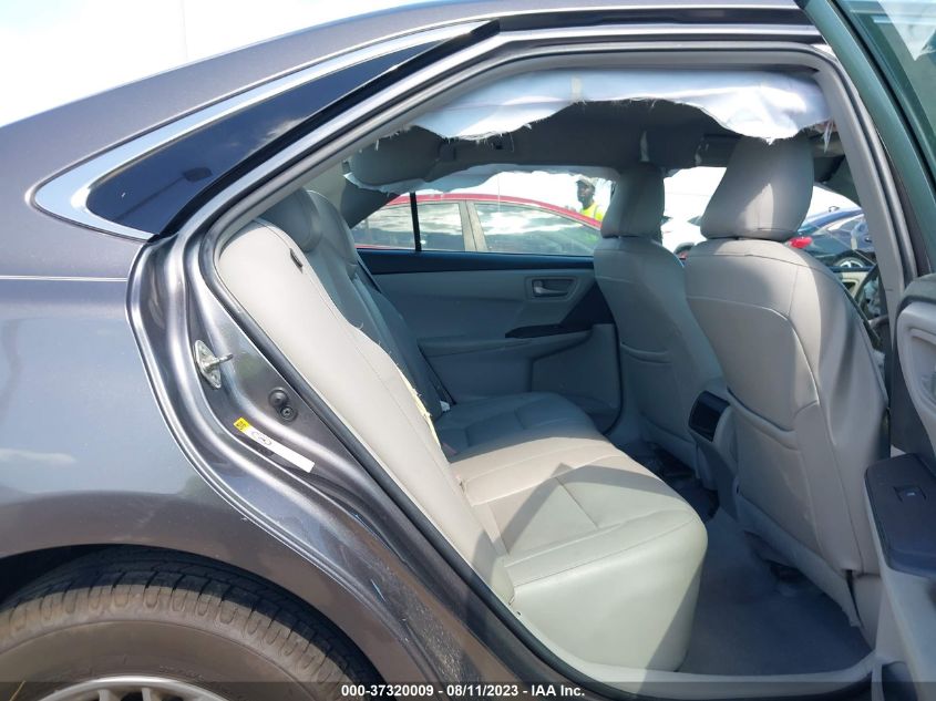 2016 TOYOTA CAMRY XLE/SE/LE/XSE - 4T4BF1FK0GR529166