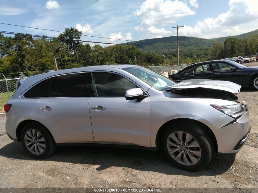 2014 ACURA MDX TECH PKG - 5FRYD4H4XEB026070