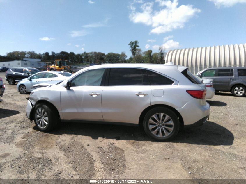 2014 ACURA MDX TECH PKG - 5FRYD4H4XEB026070
