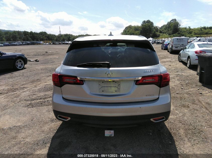 2014 ACURA MDX TECH PKG - 5FRYD4H4XEB026070